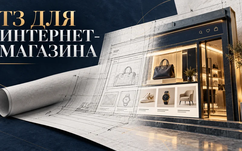 Чертеж интернет-магазина превращается в готовую цифровую витрину
